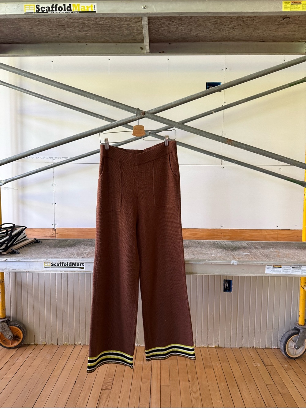 Vintage FP Wide Leg Knit Pants
